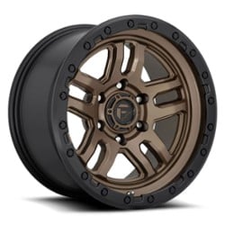 Fuel D702 Ammo 17x9 6x135 1 ET 87.1 CB Matte Bronze Black Bead Ring