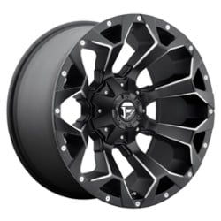 Fuel Assault D546 15x8 5x139.7 -16 ET 108 CB Matte Black Milled