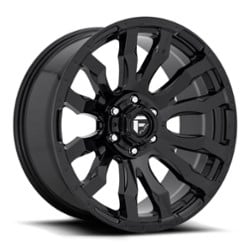 Fuel Blitz D675 16x8 6x139.7 1 ET 106.1 CB Gloss Black / Milled