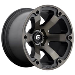 Fuel Beast D564 16x8 6x139.7 1 ET 108 CB Black & Machined with Dark Tint