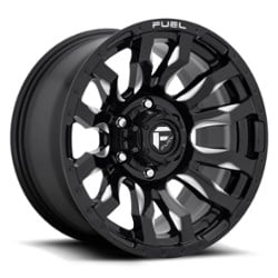 Fuel Blitz D673 16x8 6x139.7 1 ET 106.1 CB Gloss Black / Milled