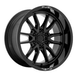 Fuel Clash 6 D760 17x9 6x120 1 ET 67.1 CB Gloss Black