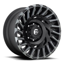 Fuel Cyclone D683 20x10 6x139.7 -18 ET 106.1 CB Matte Black / Machined / Dark Tint