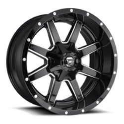 Fuel Maverick D610 18x9 8x180 1 ET 124.2 CB Gloss Black/Milled