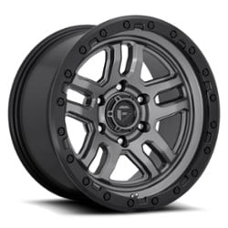 Fuel D701 Ammo 18x9 5x127 -12 ET 71.5 CB Matte Gunmetal/Black Bead