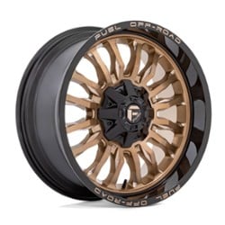 Fuel D797 Arc 20x9 6x114.3/6x139.7 1 ET 78.1 CB Platinum Bronze With Black Lip