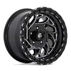 Fuel D840 Runner OR 15x8 5x114.3 -19 ET 72.56 CB Gloss Black Milled