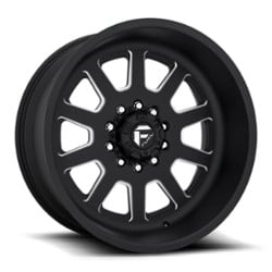 Fuel DE09 FF09D SSF 10 22x12 10x170 -50 ET 125.1 CB Matte Black Milled