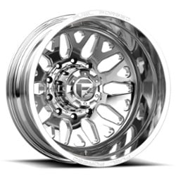 Fuel DE19 FF19D Dually Rear 24x8.25 10x225 -200 ET 170.1 CB Polished