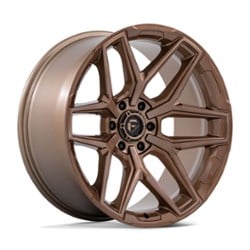 Fuel Flux FC854ZR 20x9 8x165.1 1 ET 125.1 CB Bronze