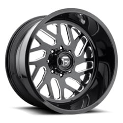 Fuel FF29 20x10 -25 ET 87 CB Black Milled