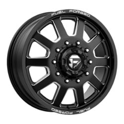 Fuel Mono DE092 Dually Front 20x8.25 8x210 105 ET 154.3 CB Matte Black Milled