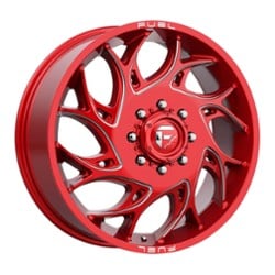 Fuel D742 Runner Dually 20x8.25 8x200 105 ET 142.2 CB Red