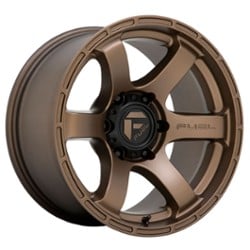 Fuel D768 Rush 18x9 5x127 -12 ET 71.5 CB Matte Bronze