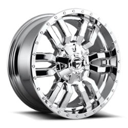 Fuel Sledge D631 20x10 6x135/6x139.7 -18 ET 106.1 CB Chrome