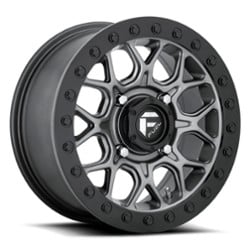 Fuel UTV Tech D919 15x7 4x137 38 ET 110.1 CB Matte Gunmetal