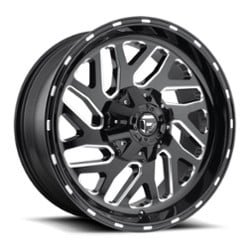 Fuel Triton D581 24x12 5x127/5x139.7 -44 ET 87.1 CB Gloss Black Milled