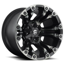 Fuel Vapor D569 18x9 5x114.3/5x127 1 ET 78.1 CB Black with Dark Tint