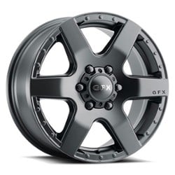 GFX MV1 17x8 6x130 40 ET 84.1 CB Matte Black