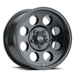 GFX TR-16 15x8 5x114.3 -19 ET 78.1 CB Matte Black