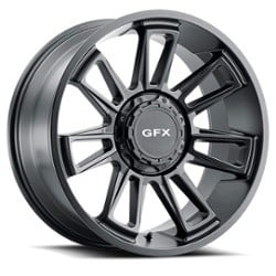 GFX TR21 18x9 5x127 12 ET 78.3 CB Matte Black