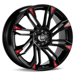 Enkei GW8 17x7 4x100/4x114.3 42 ET 72.56 CB Black / Red