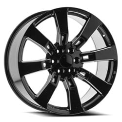 O.E. Revolution G-02 26x10 6x139.7 31 ET 78.1 CB Gloss Black Milled