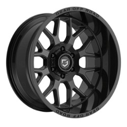 Gear Off Road 763B Raid 18x9 5x127 10 ET 71.5 CB Gloss Black