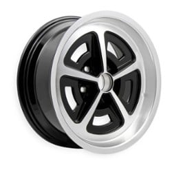 HK Wheels Magnum 500 17x7 5x114.3 6 ET 54.1 CB Black Inserts