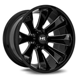 Hardrock Offroad H506 Xplosive Xposed 20x10 5x127 -19 ET 78.1 CB Gloss Black Milled