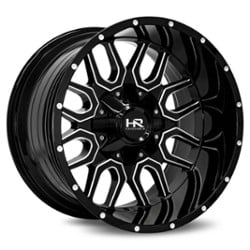 Hardrock Offroad H709 Commander 20x9 5x127/5x139.7 0 ET 87 CB Black Milled