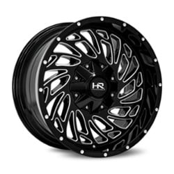 Hardrock Offroad H710 Attack 20x10 5x127/5x139.7 -19 ET 87 CB Gloss Black Milled