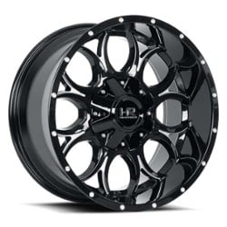 Hardrock Offroad H713 20x10 6x135/6x139.7 -19 ET 108 CB Gloss Black Milled