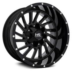 Hardrock Offroad H708 OverDrive 20x10 8x165.1 -19 ET 125.2 CB Gloss Black