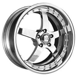 Intro Custom GT Sports Exposed 15x7 -80 to 80 ET 108 CB Polished