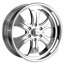 Intro Custom Hammer Exposed 15x7 -80 to 80 ET 108 CB Polished