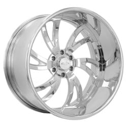 Intro Custom Houston Exposed 15x7 -80 to 80 ET 108 CB Polished