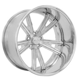 Intro Custom Infamous 15x7 -80 to 80 ET 108 CB Polished