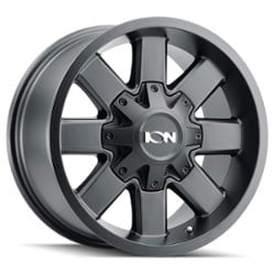 Ion Alloy 141 17x9 8x165.1/8x170 18 ET 125.2 CB Satin Black