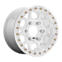 KMC KM444 Beadlock 17x9 5x139.7 -12 ET 108 CB Raw Machined