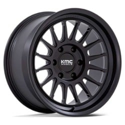 KMC KM447 Impact Forged 18x9 6x135 0 ET 87.1 CB Black