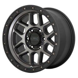 KMC KM544 Mesa 17x9 8x165.1 -12 ET 125.5 CB Satin Black/Gray Tint