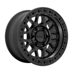 KMC KM549 GRS 17x8.5 6x120 0 ET 66.9 CB Satin Black