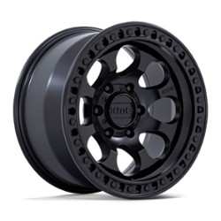 KMC KM550 Riot SBL 17x8.5 5x127 10 ET 71.5 CB Satin Black