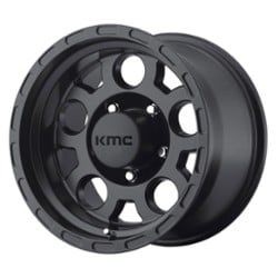 KMC KM522 Enduro 15x9 5x114.3 -12 ET 83.5 CB Matte Black