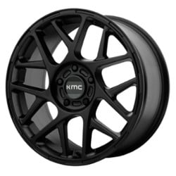 KMC KM708 Bully 17x8 5x110 38 ET 72.56 CB Satin Black