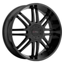 KMC KM714 Regulator 22x9.5 5x114.3/5x120 30 ET 74.1 CB Gloss Black