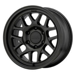 KMC KM717 OL 16x8 5x127 0 ET 71.5 CB Satin Black