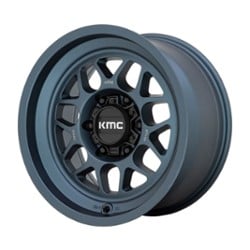 KMC KM725 Terra 17x8.5 6x120 0 ET 66.9 CB Metallic Blue