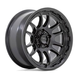 KMC KM727 Wrath 17x8.5 5x127 -10 ET 71.5 CB Satin Black